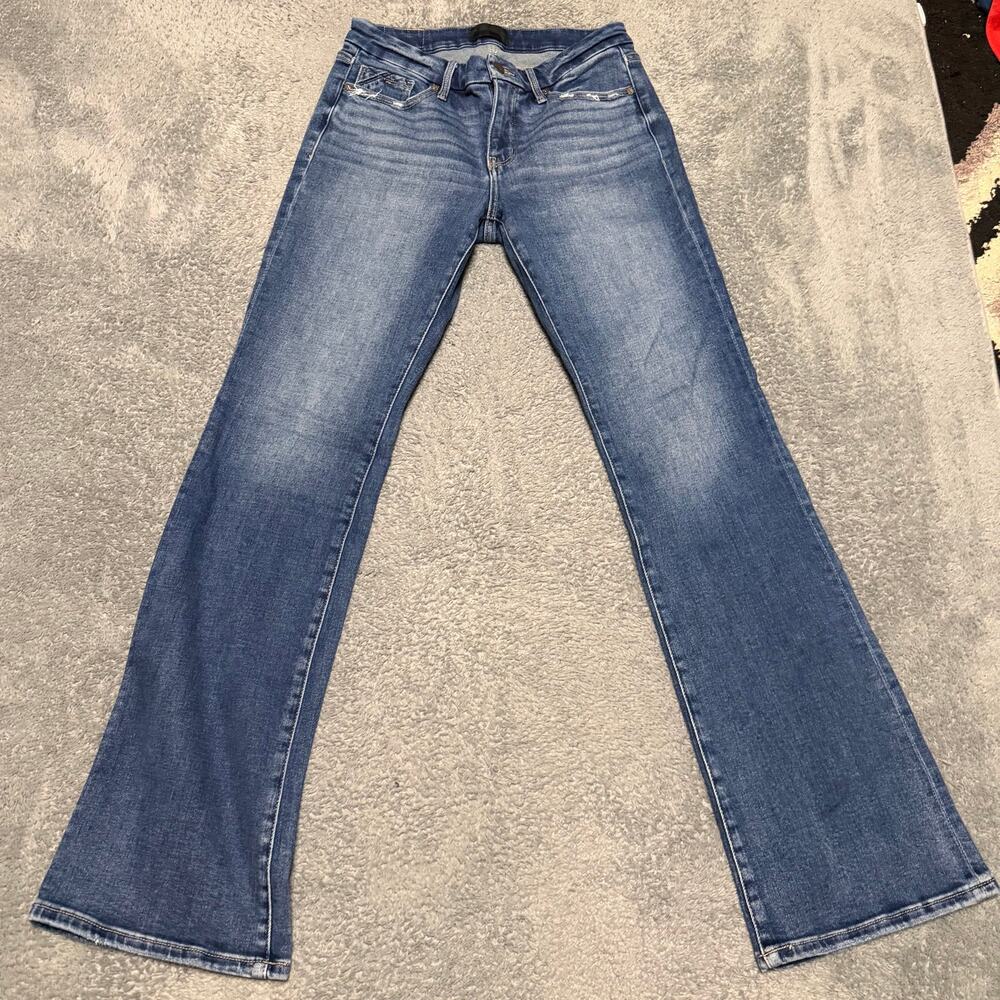 Buckle Black Jeans Womens 29 x36 (32x34) Fit 53 Bootcut Mid Rise